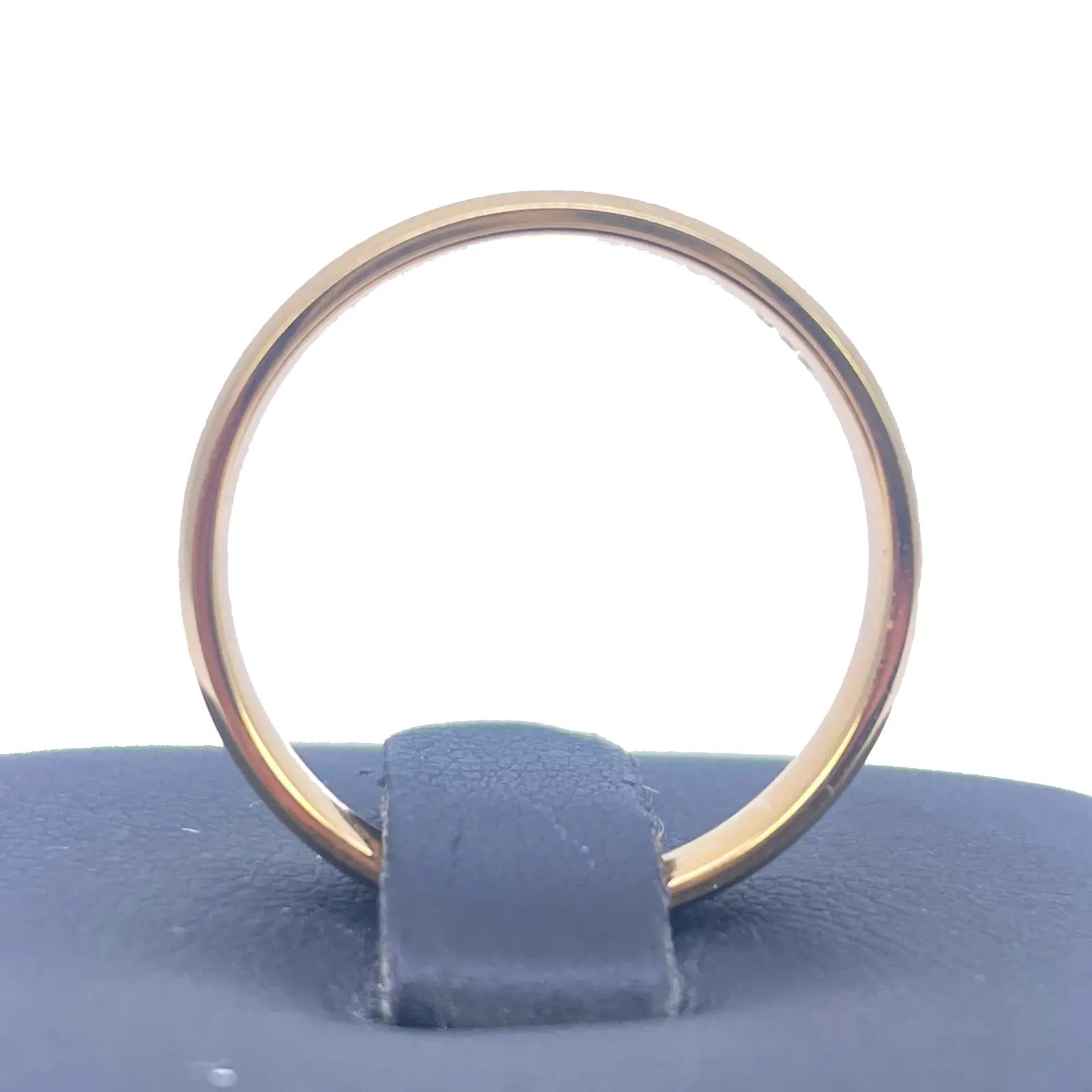 22ct Yellow Gold High Polished Men's Traditional Dome Wedding Band 4mm 