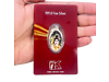999,9 rent sølv 5 gram farvet Shankar / Shiva vedhæng forseglet pakke